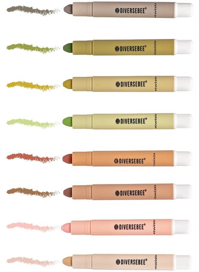 DIVERSEBEE Highlighters and Pens No Bleed, 8 Pack Assorted Gel Colors for Bible Journaling, School Supplies, Cute Bible Study Markers and Accessories (Earthy) - Image 2
