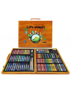 AMAZECAT 150-Piece Deluxe Art Set, Drawing Painting Coloring Kit with ...