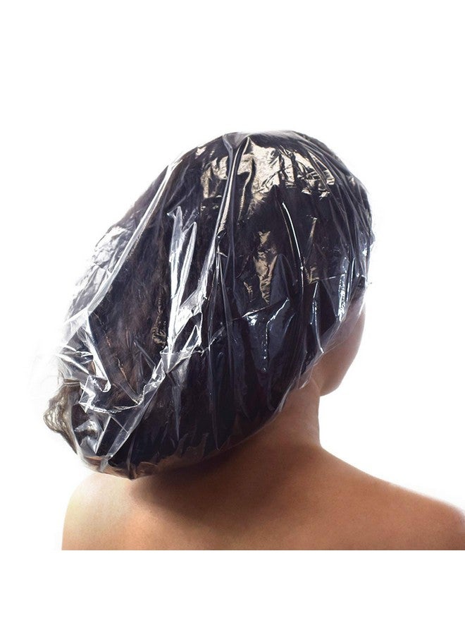 Colortrak Disposable Shower Conditioning Processing Caps Large For Voluminous Hair Protects Long Hair Styles Curls And Natural Hair Helps Preserve Blowouts Xxl 10 Disposable Caps Per Pack - Image 3