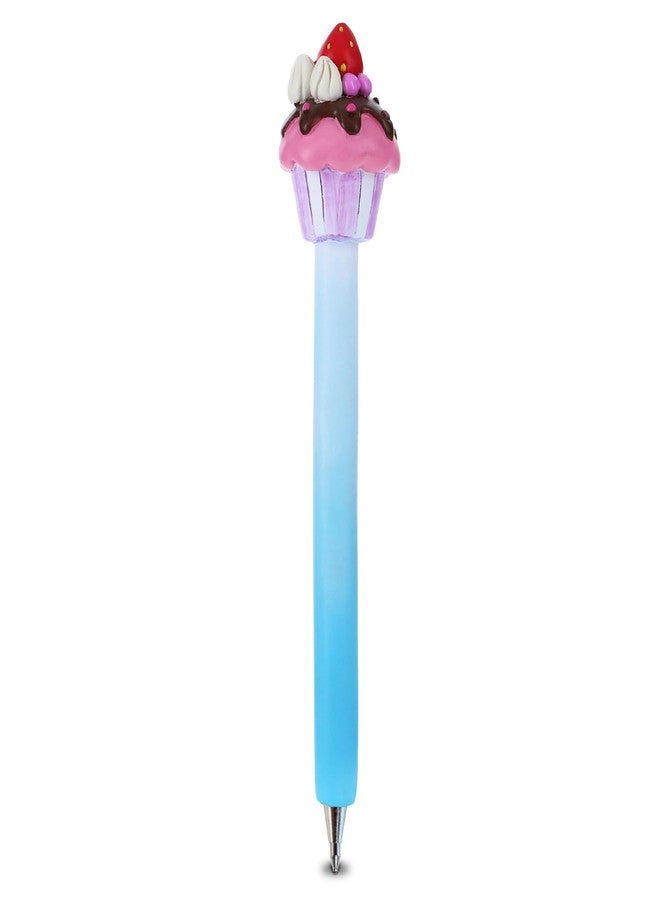 Planet Pens Cupcake Novelty Pen - Fun & Unique Kids & Adults Ballpoint Pen, Colorful Sweet Treat Writing Pen Instrument For School & Office Desk Decor Accessories - Image 1