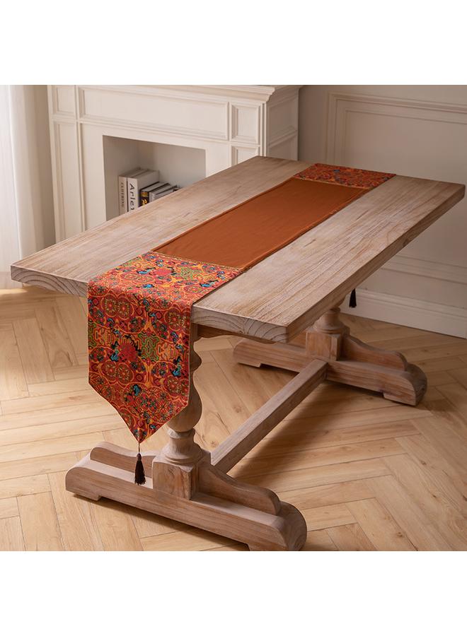 Bluejw Bohemian Pendant Tassel Table Flag Retro Moroccan Style Tea Table Towel American Light Luxury High-end Tea Flag - Image 4