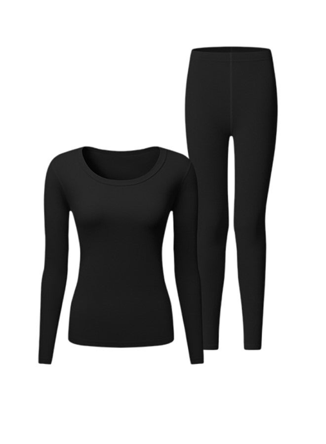Thermal Underwear Women Ultra-Soft Long Johns Set Base Layer Skiing Winter Warm Top & Bottom - Image 1