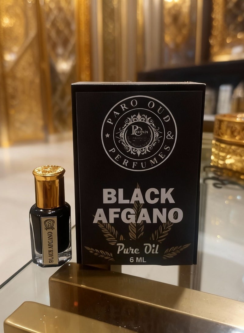 PARO OUD Blcak  Afgnao Attar Perfume oil 6ml - Image 1
