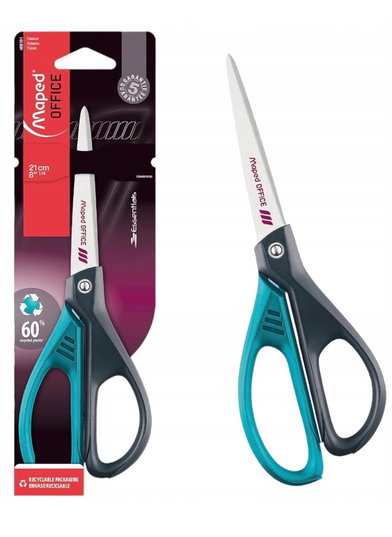 Maped Essentials Office Scissors 21cm Length Assorted Handle Colours  - Image 2