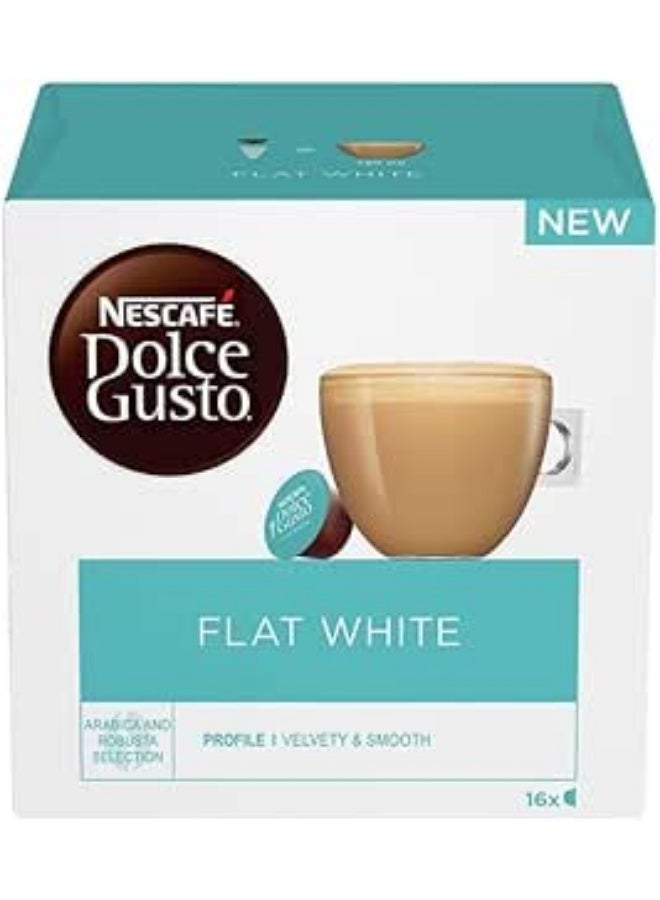 Dolce Gusto Nescafe Dolce Gusto Flat White 16 Capsules Brand: Nescafe - Image 2