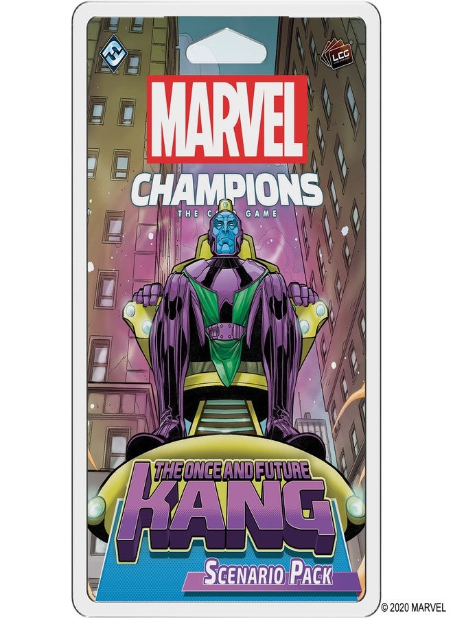 Asmodee Marvel Champions The Card Game The Once and Future Kang SCENARIO PACK - Cooperative Superhero Strategy Game for Kids and Adults, Ages 14+, 1-4 Players, 45-90 Min Playtime, Made by Fantasy Flight Games - Image 1