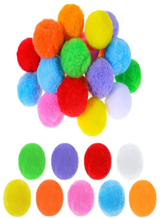 Hariendny 30 Pcs Multicolor 2.4 Inch Very Large Assorted Pom Poms, Craft Pom Poms Assorted, Fuzzy Pompoms Balls for DIY, Crafts Projects, Home Decorations - Image 1