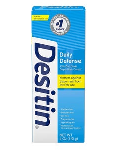 Desitin DESITIN Rapid Relief Zinc Oxide Diaper Rash Cream 4 oz (Pack of 3)  - Image 1