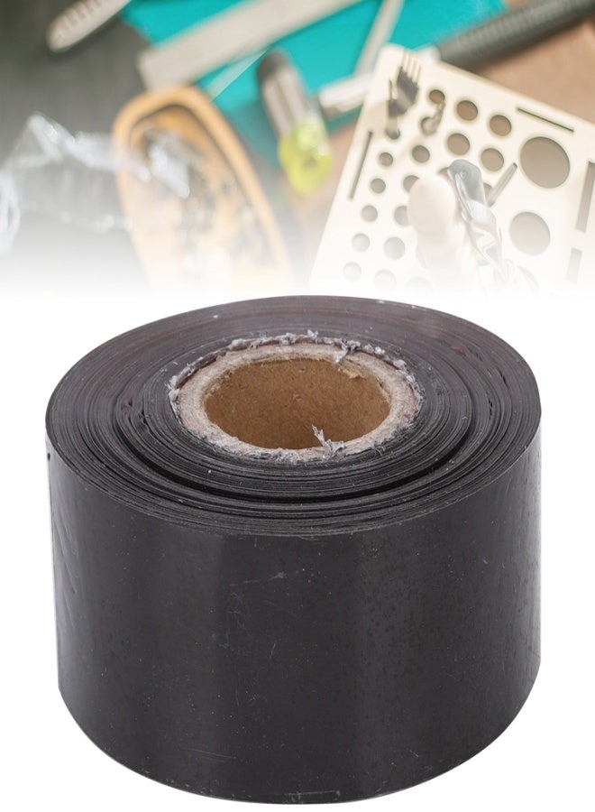 Hot Stamping Foil Paper Leather Cloth Package Box DIY Decoration Accessories 3cm Width 120 Meters/ RollBlack - Image 4