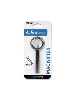 Carson MagniGrip 4.5x Magnifier with Attached Precision Tweezers (MG-55) - pzsku/Z142C5D22B9B41A7B2FCDZ/45/_/1738306441/70060464-0cea-4566-9b18-bb7a672ac012