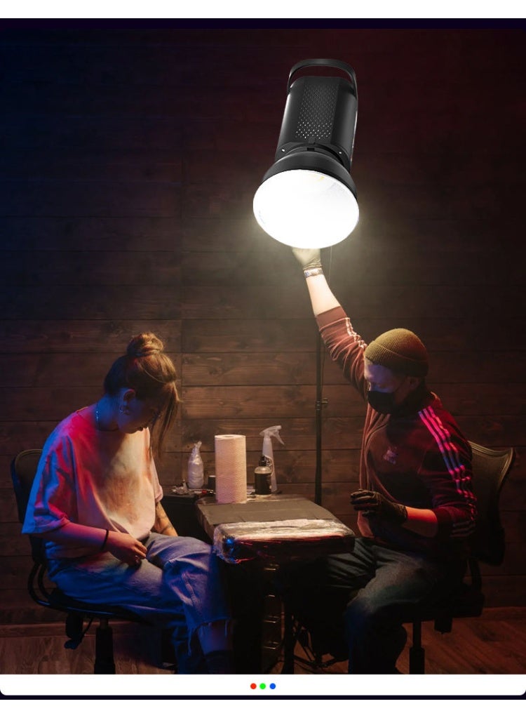 SHOPI RGBW Highlighting Lamp MM8518 – 8K LED Photography Light with Remote Control, Dimmable Multi-Color Studio Spotlight for Video, Photography & Live Streaming 🎥💡 - Image 2