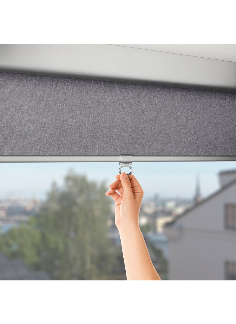 IKEA FRAKTA - Block-out roller blind - 120x195 cm Light Grey - Image 1
