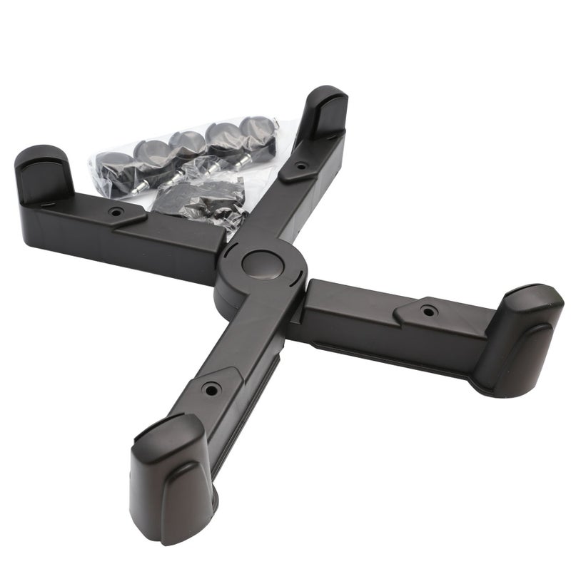 Syba IO CREST Mobile Desktop Tower Computer Floor Stand Rolling Caster Wheels and Adjustable Width from 6 to 10 Inches - Image 5