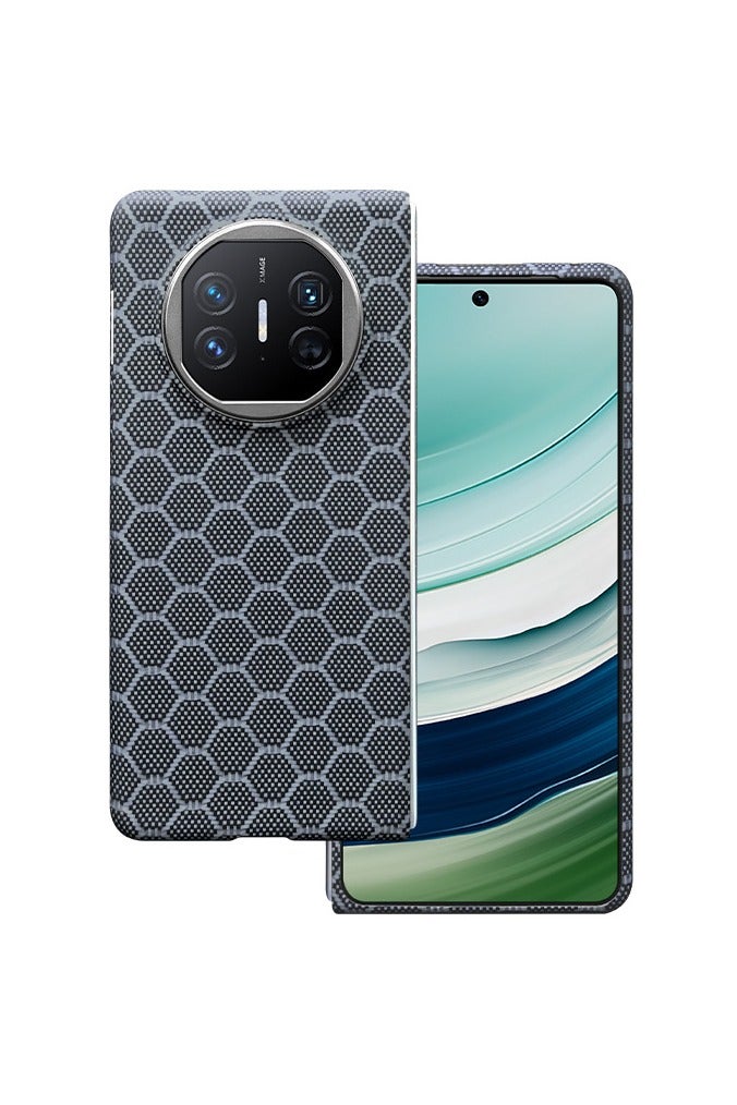 general Aramid Carbon Fiber Case Compatible with Huawei mate X5 Ultra-thin Magnetic Wireless Charging Protective Cover for Huawei mate X5 - Image 1