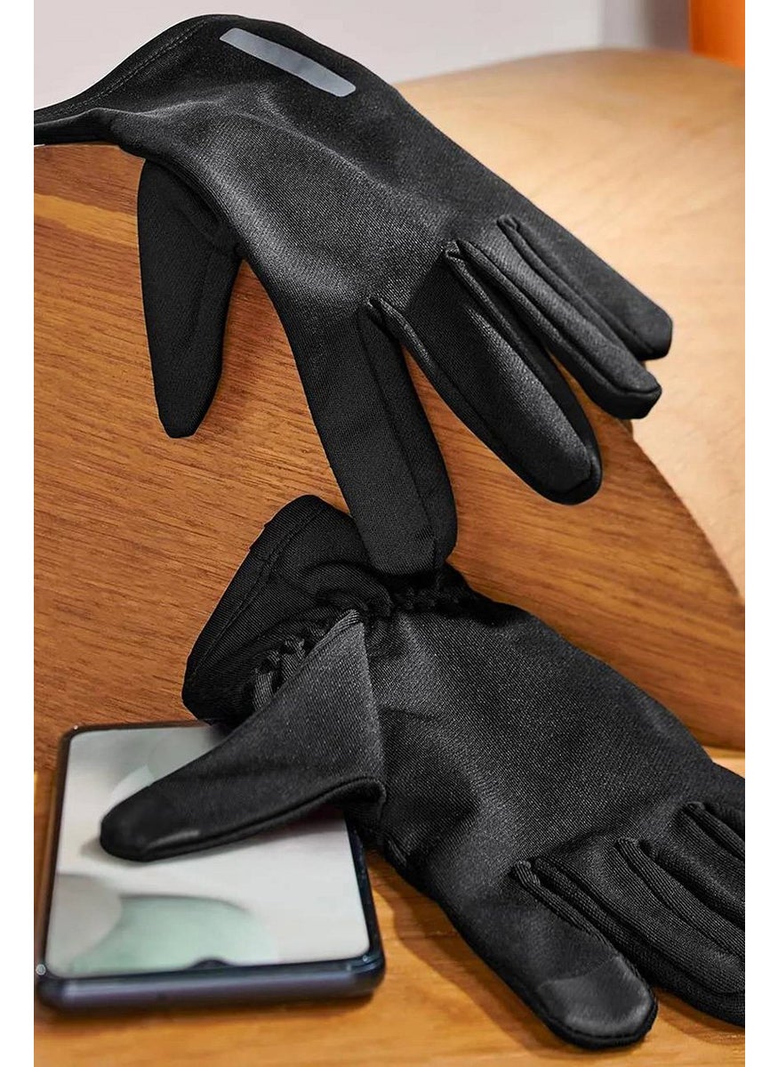 Tchibo - Women Running Gloves, Black - Image 1