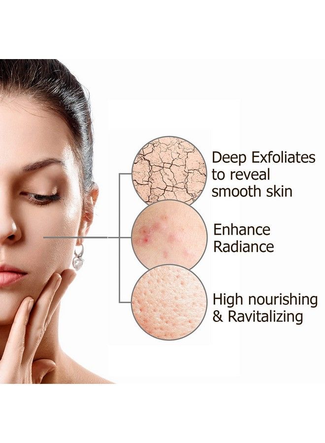 Astaberry Professional Apricot Scrub For Deep Exfoliates 500Ml Goodness Of Wheat Germ & Chiraita ; Removes Dead Epithelial Cells ; Blackhead Removal ; Smooth Skin & Skin Renewal - Image 4