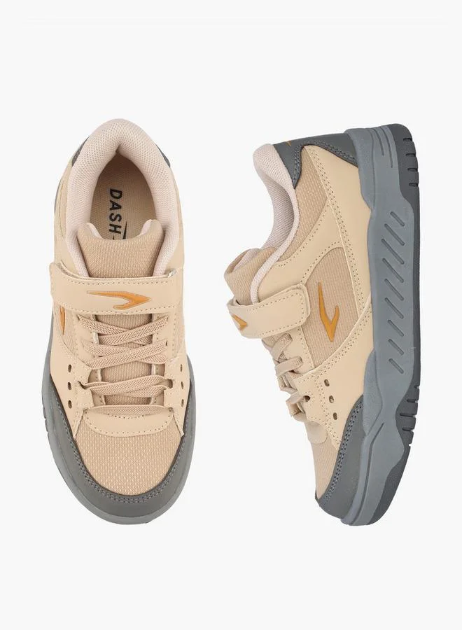 Dash Boys Hook & Loop Ankle Sneakers