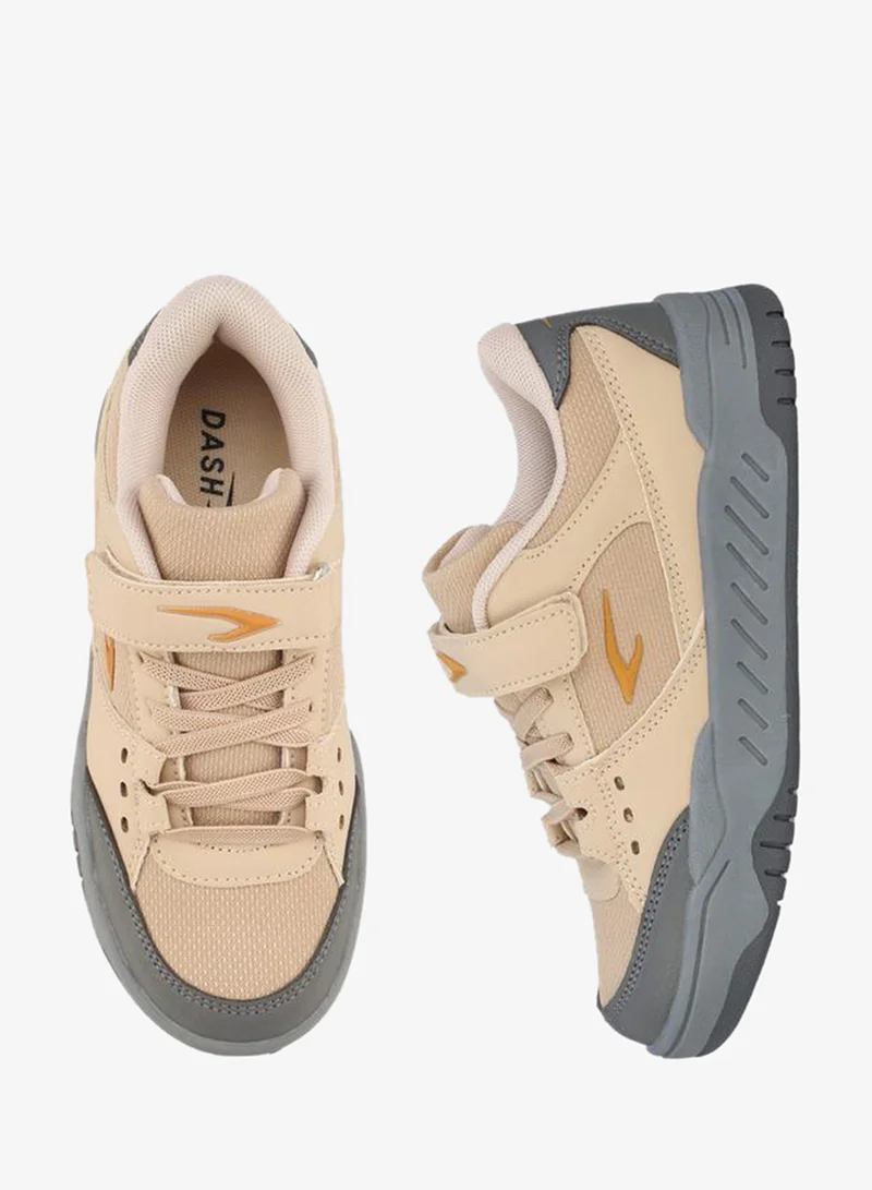 Dash Boys Hook & Loop Ankle Sneakers