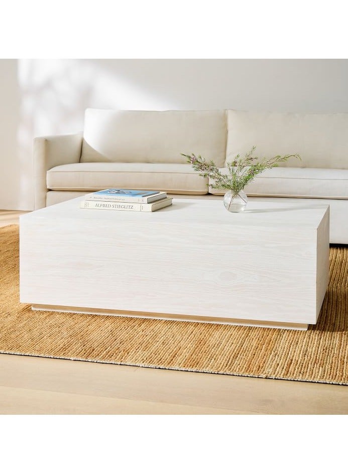 ملاذ هاوس طاولة قهوة، بيج - MZCT017 45 ارتفاع × 80 عرض × 60 عمق – 80 طول × 45 ارتفاع × 60 عرض - Image 1