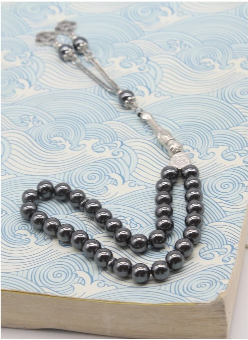 GM Asbih 33 8mm - Islamic Prayer Beads, Tasbeeh, Sibha, Muslim Mala, Masbaha, Misbaha, Tesbih, Tespih, Dhikr Beads, Zikr Beads, Worry Beads, Prayer Counter  - Image 4