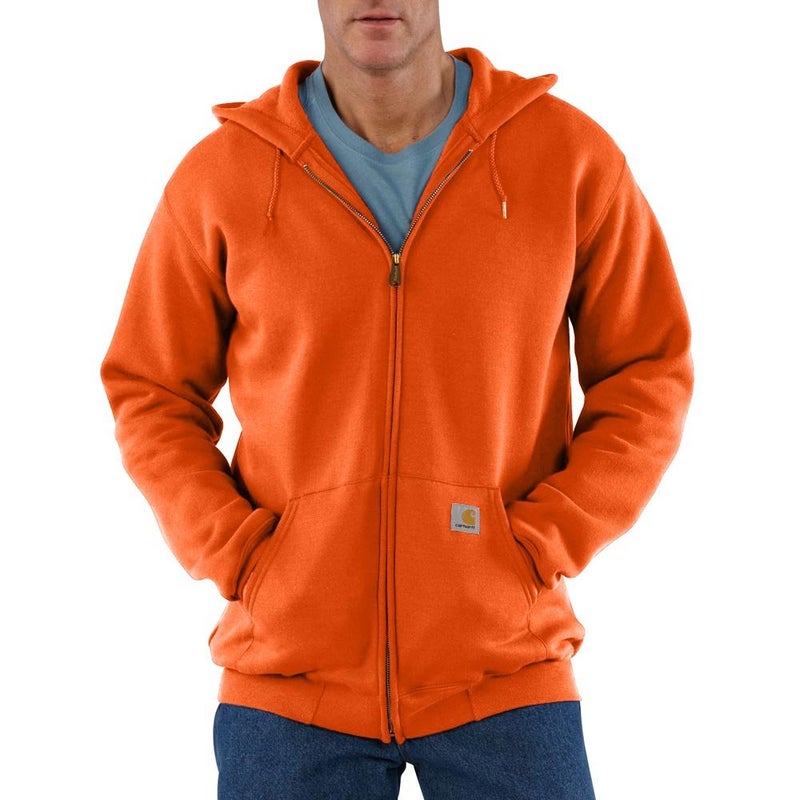 CarharttmensLoose Fit Midweight Full-Zip SweatshirtOrange2X-Large