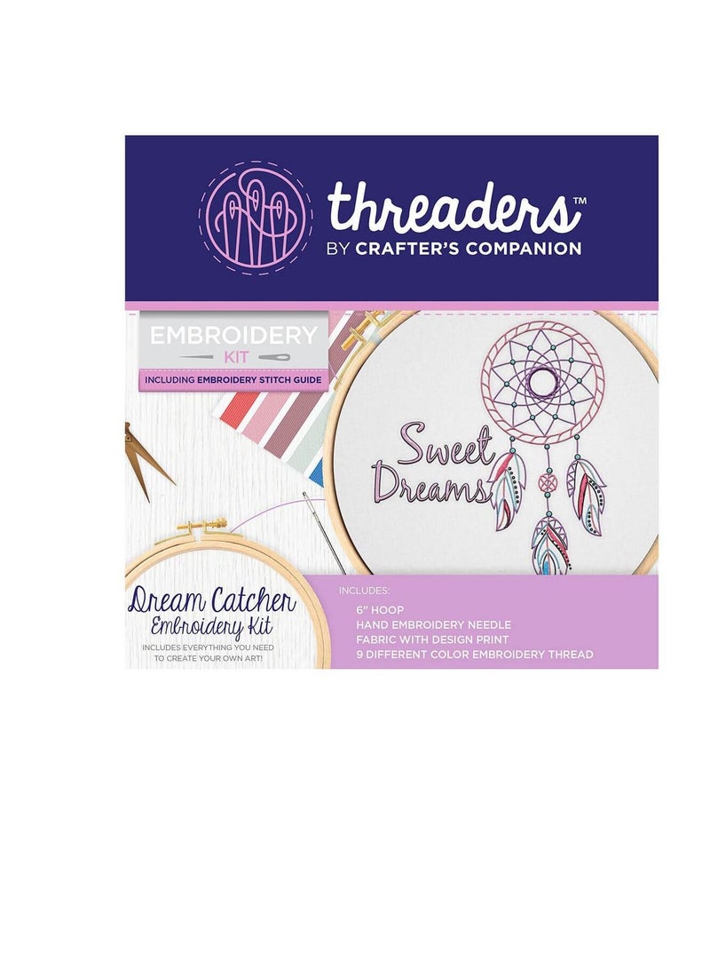 Crafter's Companion Embroidery Threaders Kit Dream Catcher - Image 3