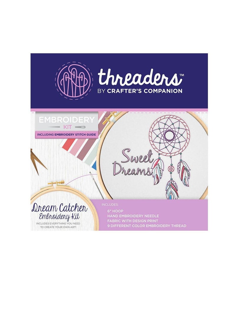 Crafter's Companion Embroidery Threaders Kit Dream Catcher - Image 2