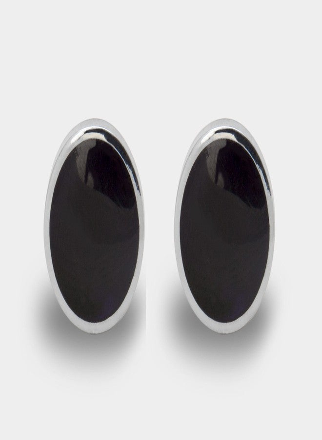 Blacksmith Black Round Cufflink for Men Wedding Marriage Groom Accessories For Blazer And Suit - Image 3