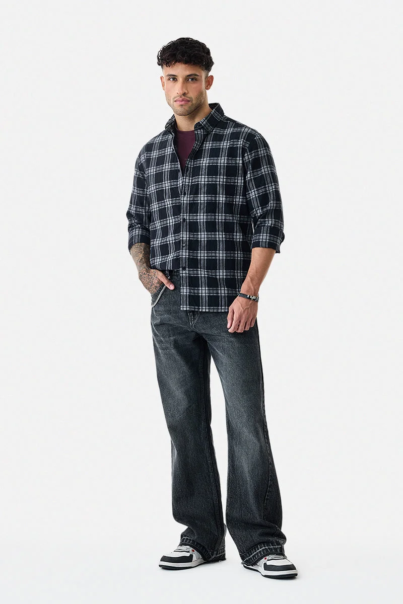 SNITCH Crushed Checks Shirt