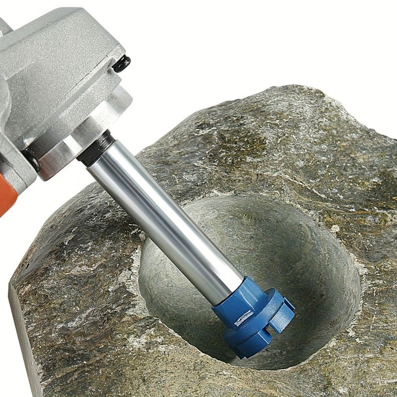 1 Inch Diamond Grinding Disc With 1 Extension Rod for Stone Concrete Polishing - Image 5