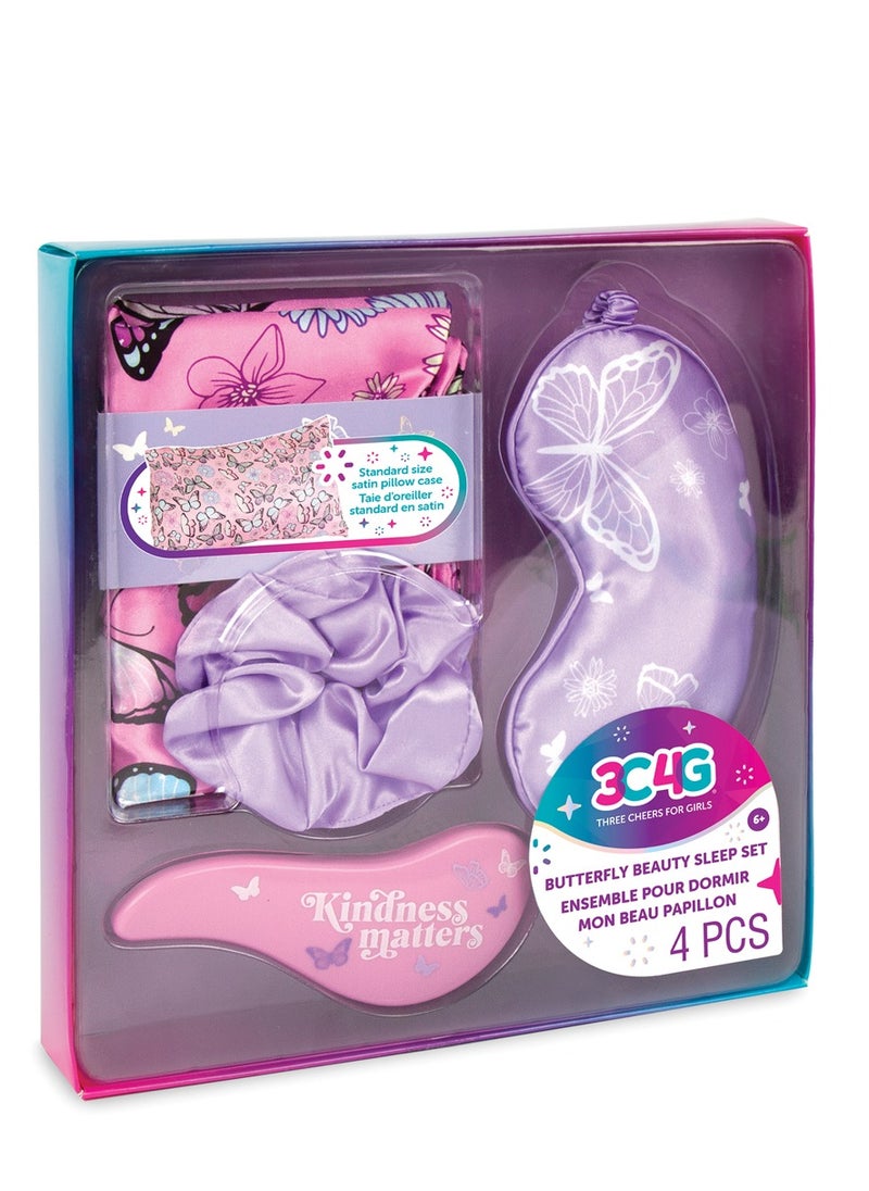 3C4G THREE CHEERS FOR GIRLS - 3C4G Butterfly Beauty Sleep Set for Ages 6+ - Image 1