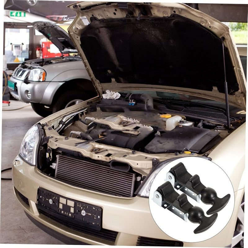 Veemoon 2 حزمة من مزلاج السحب المطاطي الأسود لقفل غطاء القوارب وصناديق الأدوات والمعدات الخارجية - Image 5