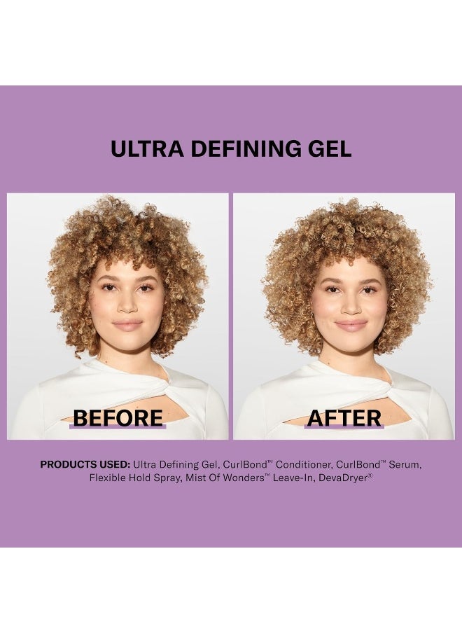 DevaCurl Ultra Defining Gel Strong Hold No-Crunch Styler, Bright Breeze, 32 Fl. Oz.  - Image 4