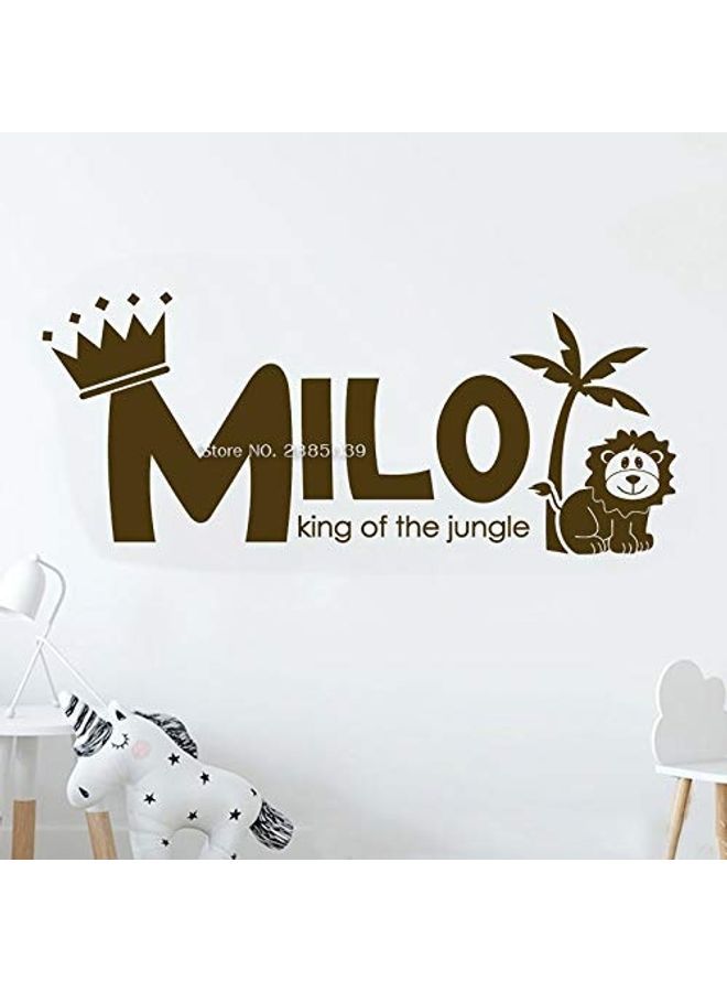 نيبمينينت ملصق جداري بتصميم أسد صغير أسود