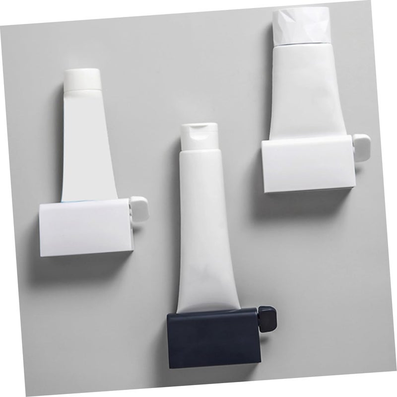 Automatic Toothpaste Dispenser Roller Tool For Bathroom Compact Design Easy To Use - Image 5