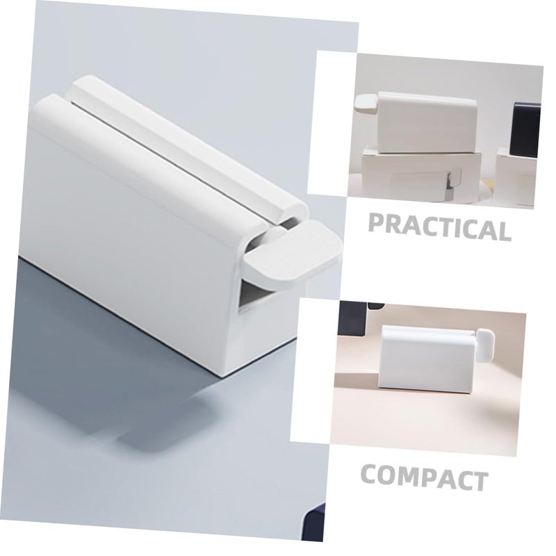 Automatic Toothpaste Dispenser Roller Tool For Bathroom Compact Design Easy To Use - Image 4