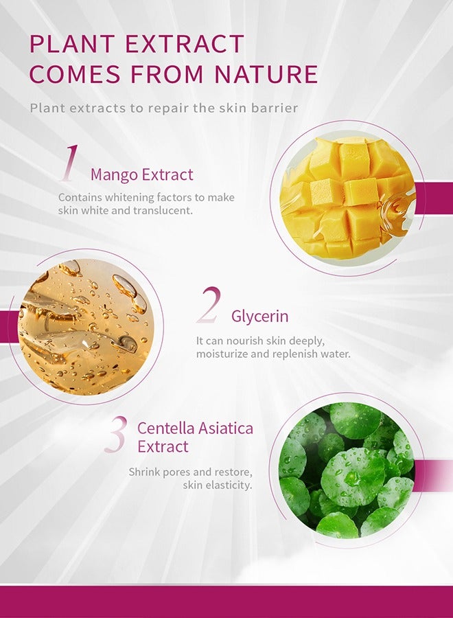 آر توب آر كريم ندوب الحمل المانجو لإصلاح علامات التمدد للأمومة يعزز مرونة الجلد ، ويمكن أن يعزز تجديد الخلايا ، ويصلح الخلايا الميتة ، المصممة لعلامات تمدد الأم - Image 5