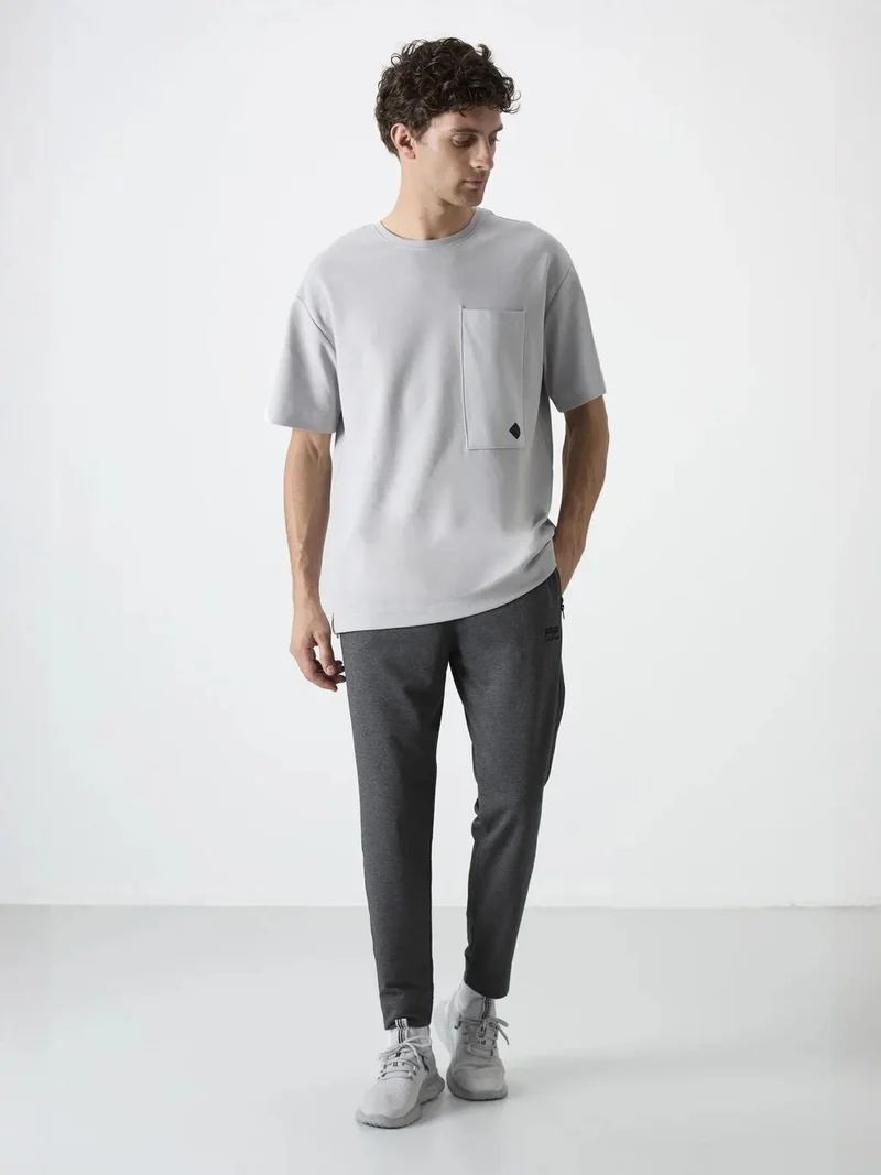 تومي لايف TOMMY Men's Solid Jogger Sweatpants