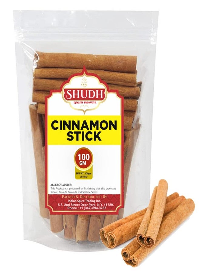 Jimidar SHUDH Cinnamon Sticks 100GM (3.5 Oz) | Cassia Cinnamon | Canela | Perfect for Baking, Cooking & Beverages & Oatmeal| 2 3/4" Length | 100% Raw From Indonesia (100 GM) - Image 3