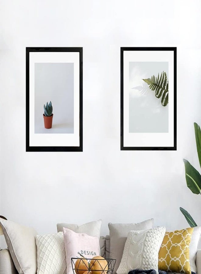 AKDC Generic 8.3X11.7 Black Picture Frames Set Of 4,Photo Frames For Wall Or Desktop Display,Poster Frame For Officehomeliving Room Wall Hanging Decoration Frame Wall Art - Image 4