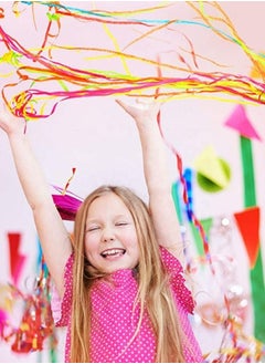 Colorful Throw Streamers, Party Poppers for Birthdays, Weddings