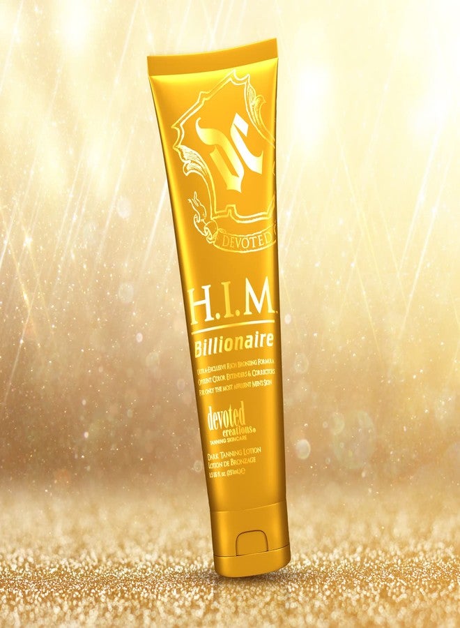 Devoted Creations H.I.M Billionaire Dark Tanning Lotion - Ultra-Exclusive Rich Bronzing Formula with Opulent Color Extenders and Correctors - 8.5 oz. - Image 4