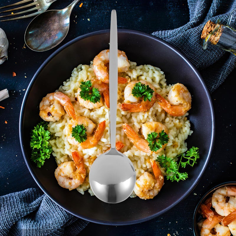 Stainless Steel Spoon Fork Set Portable Silver Tableware Home Dining Cutlery Flatware - Image 4
