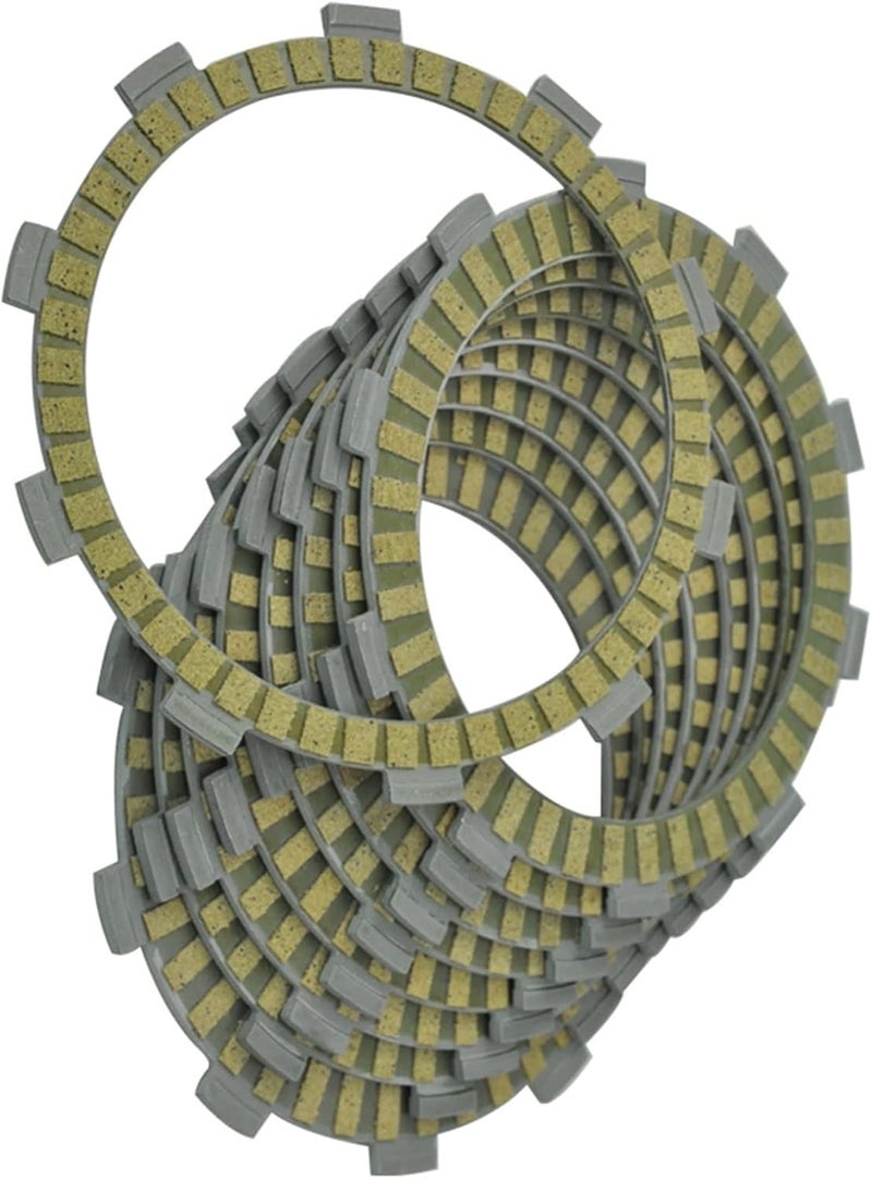 QASULER 9pcs Motorcycle Friction Clutch Plates - Image 2
