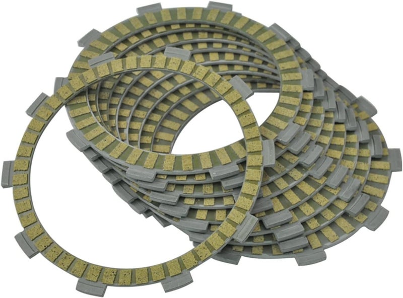 QASULER 9pcs Motorcycle Friction Clutch Plates - Image 1