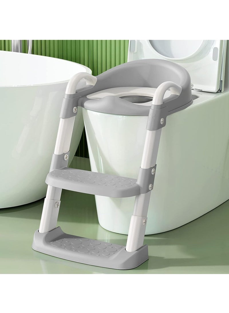 Gonice Potty Chair, potty training toilet seat with step stool ladder for Kids and Toddler Boys Girls  - Image 1