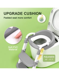 Gonice Potty Chair, potty training toilet seat with step stool ladder for Kids and Toddler Boys Girls  - Image 3