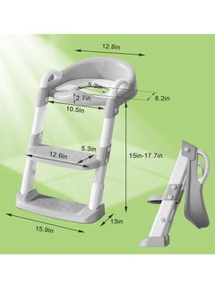 Gonice Potty Chair, potty training toilet seat with step stool ladder for Kids and Toddler Boys Girls  - Image 2