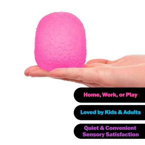 Schylling NeeDoh Gumdrop - Textured Sensory Toy with Super Solid Squish - 2.5" Tall - Colors May Vary (Pack of 1) - Image 5