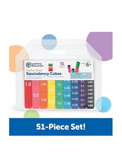Learning Resources Learning Resources Fraction Tower Activity Set  - Image 2